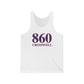 860 Coventry Red White & Blue Unisex Jersey Tank Top