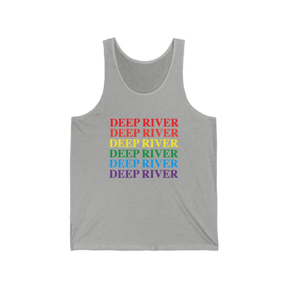 Deep River Pride Unisex Jersey Tank