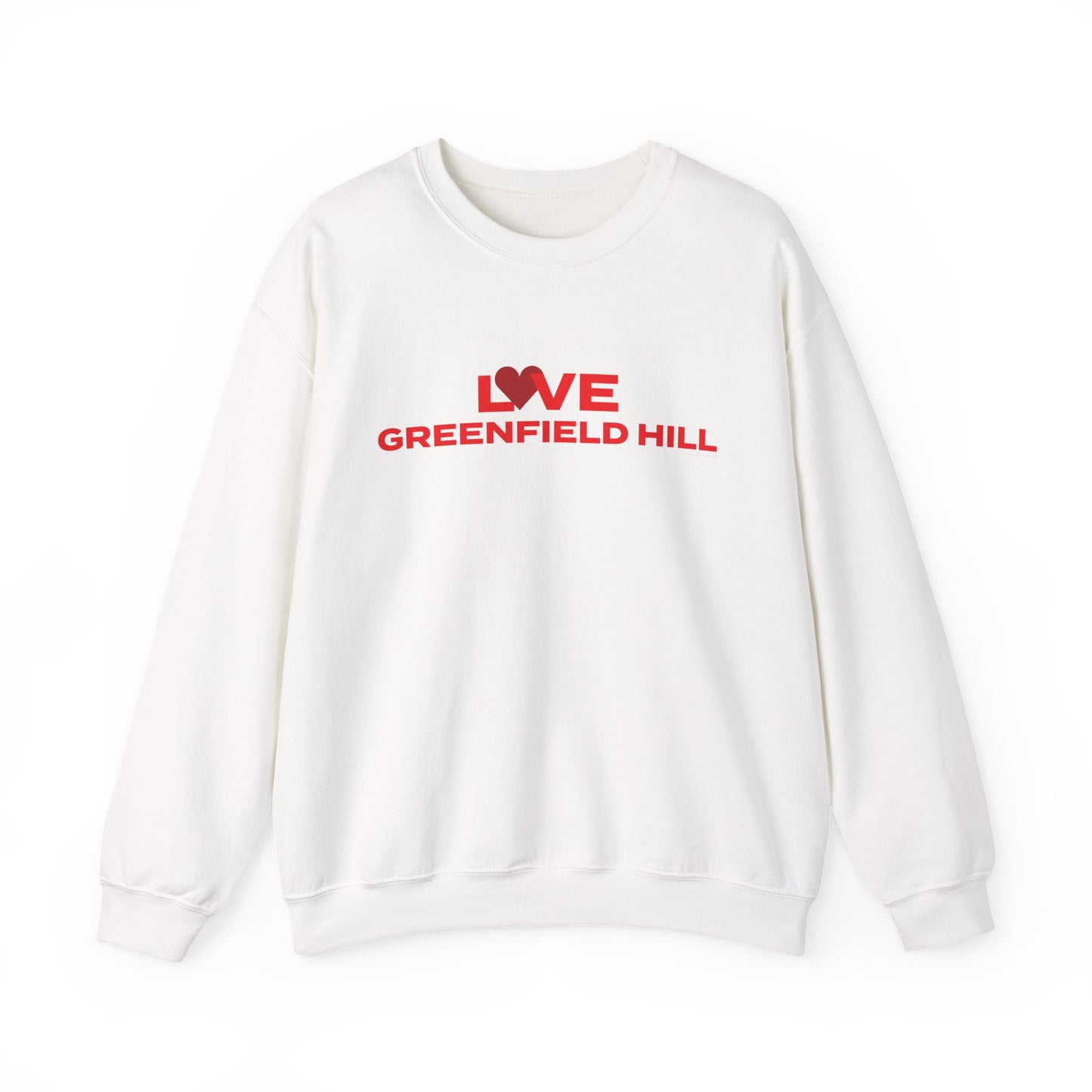 Love Greenfield Hill Unisex Heavy Blend™ Crewneck Sweatshirt