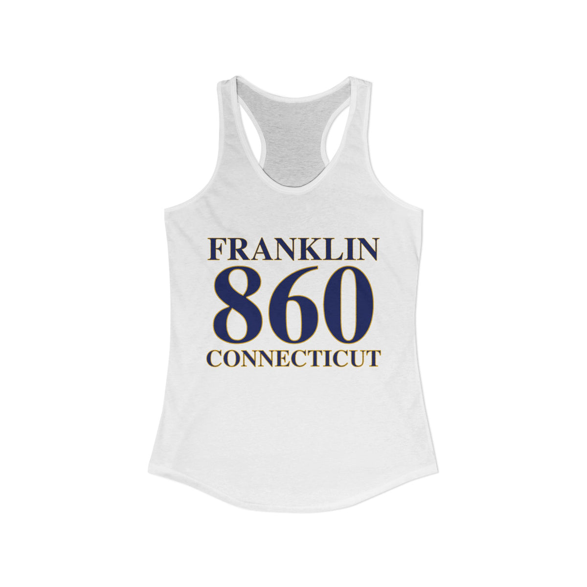 Franklin 860 Connecticut Women's Ideal Racerback Tank Top