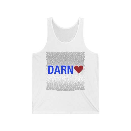 Darien Love  Unisex Jersey Tank Top