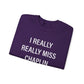 I Really Really Miss Chaplin Unisex Heavy Blend™ Crewneck Sweatshirt