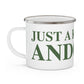 Just a kid from Andover Enamel Camping Mug
