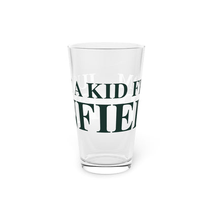 Just a kid from Enfield Pint Glass, 16oz