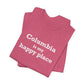 Columbia is My Happy Place Unisex Jersey Short Sleeve T-Shirt