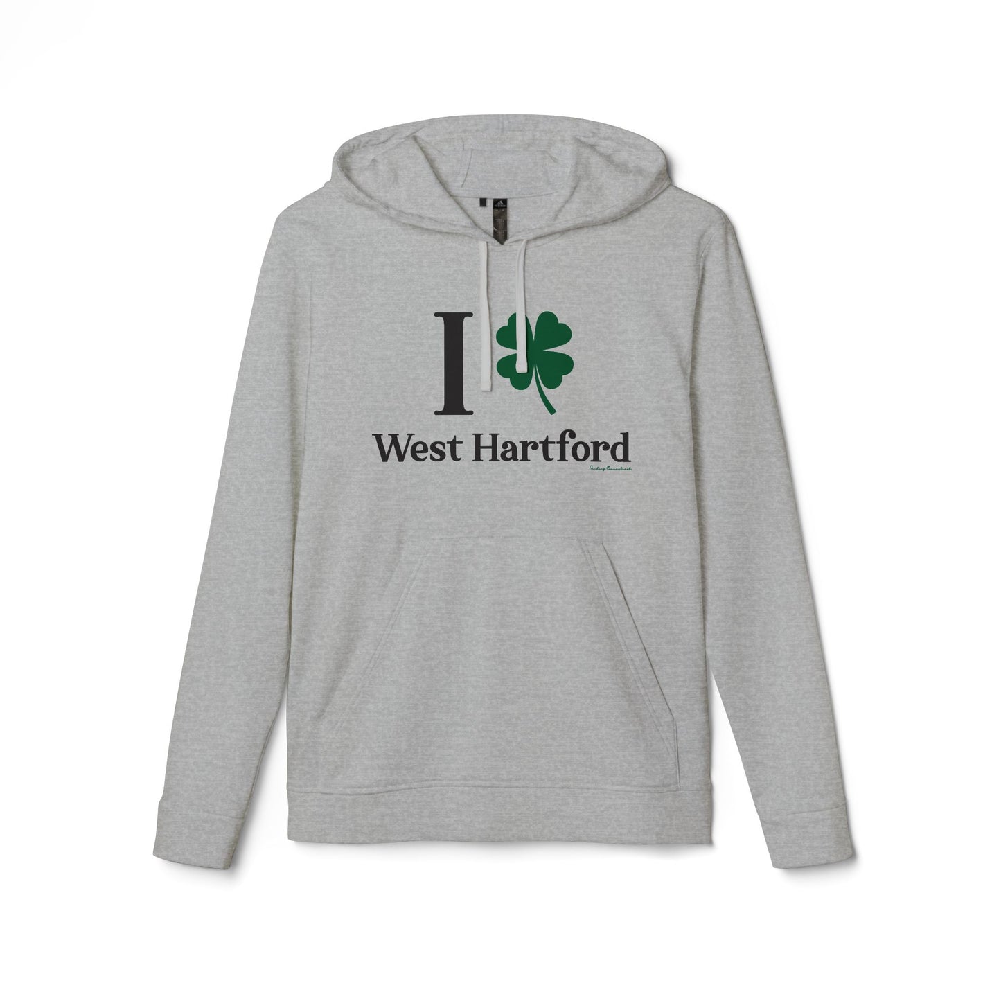 I Clover West Hartford adidas® Unisex Fleece Hoodie