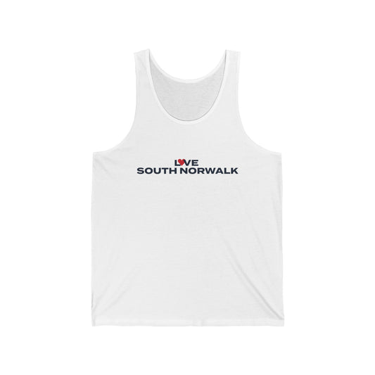 Love South Norwalk Unisex Jersey Tank Top