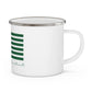 East Hartford Connecticut St. Patrick’s Day Flag Enamel Camping Mug