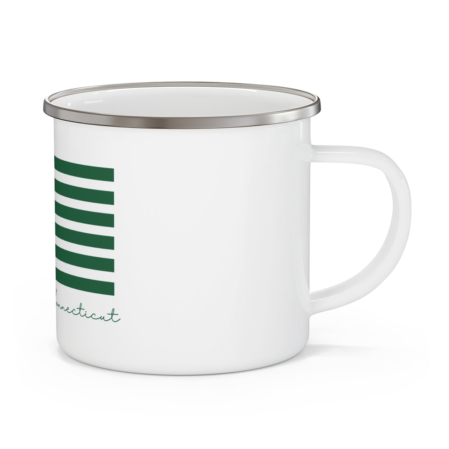 East Hartford Connecticut St. Patrick’s Day Flag Enamel Camping Mug