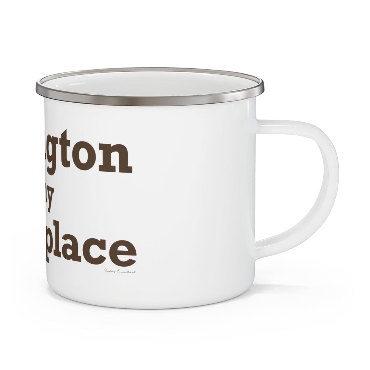 Stonington is My Happy Place Camping Mug