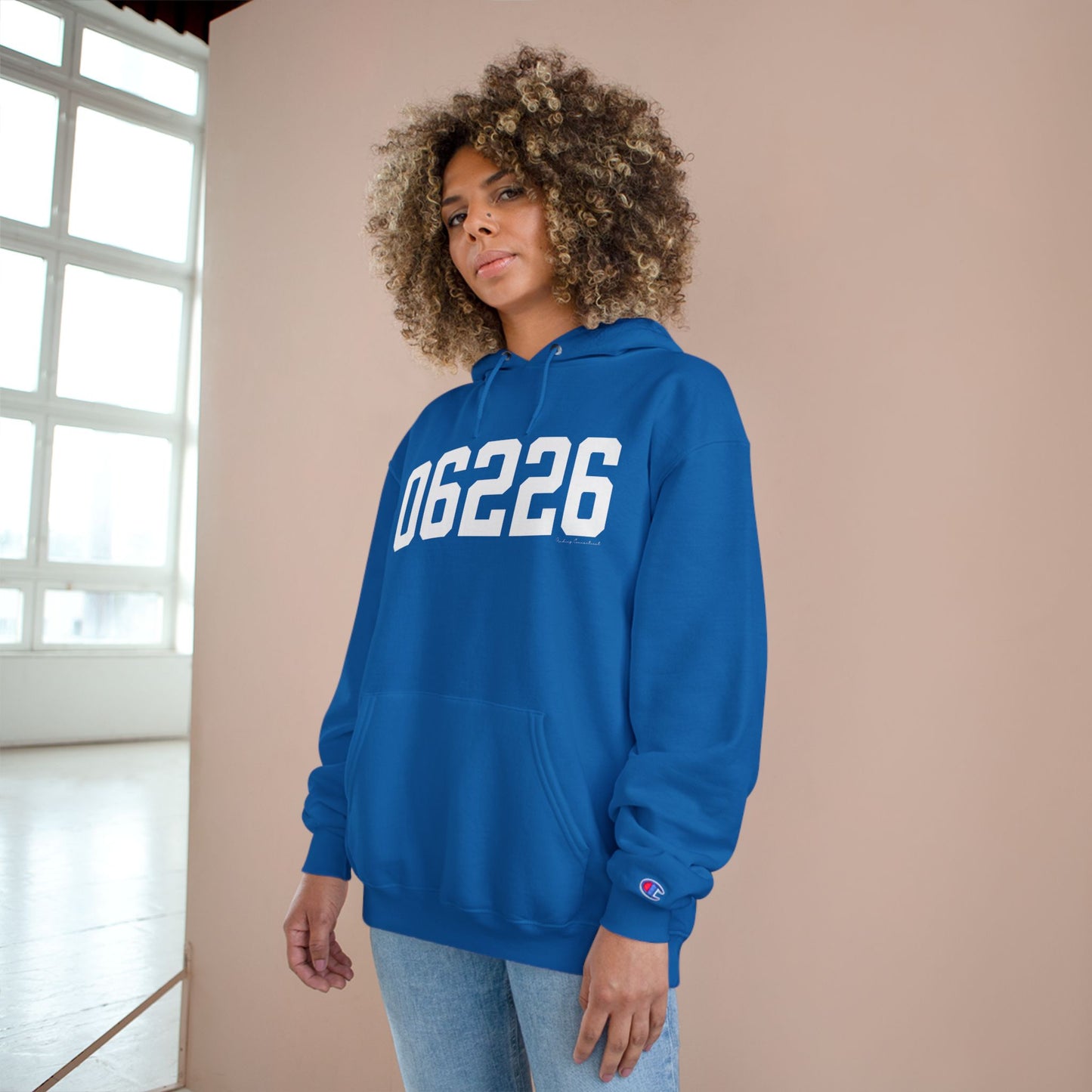 06226 Willimantic CT Zip Code Champion Hoodie