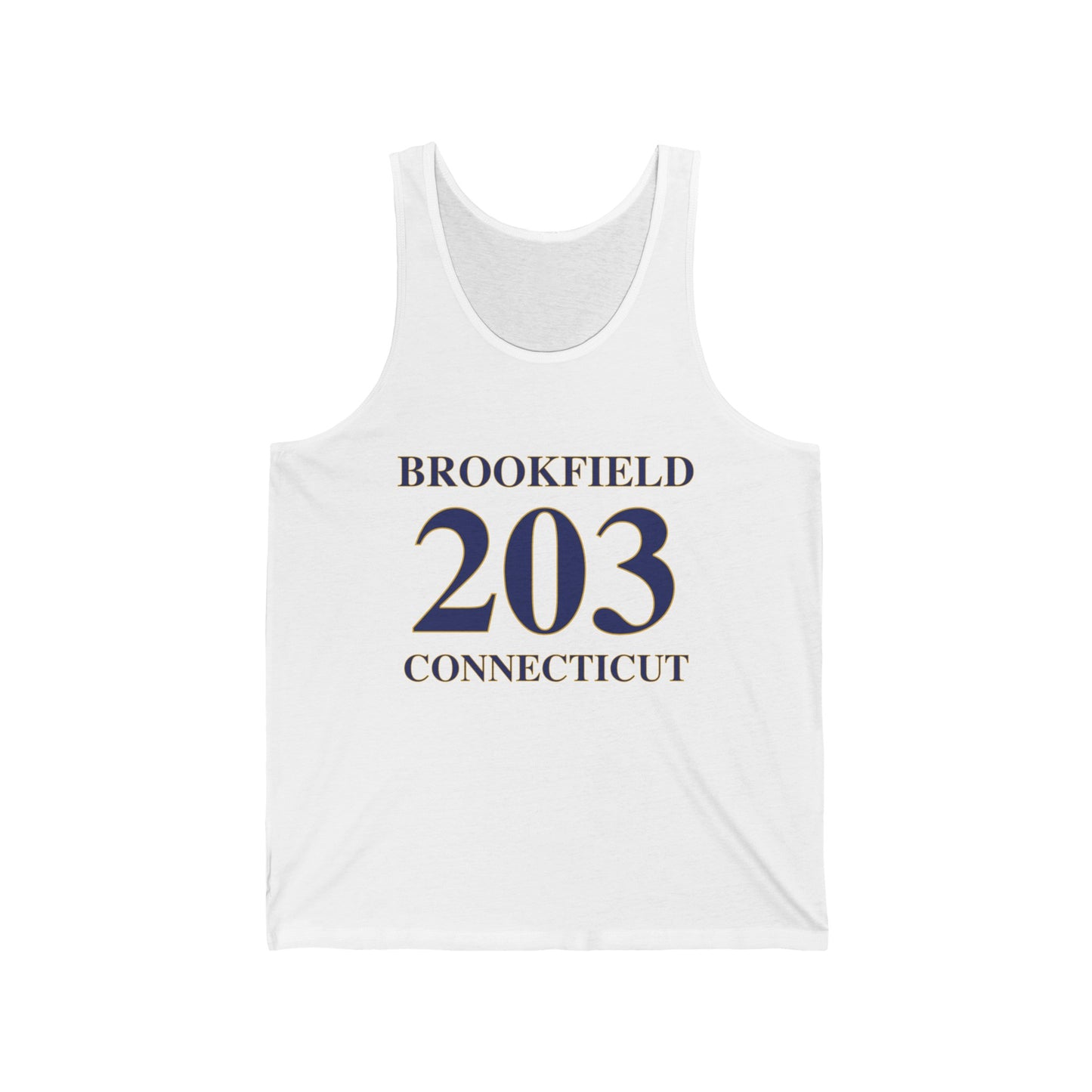 Brookfield 203 Connecticut Unisex Jersey Tank