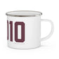 06010 Bristol Connecticut Zip Code Enamel Camping Mug