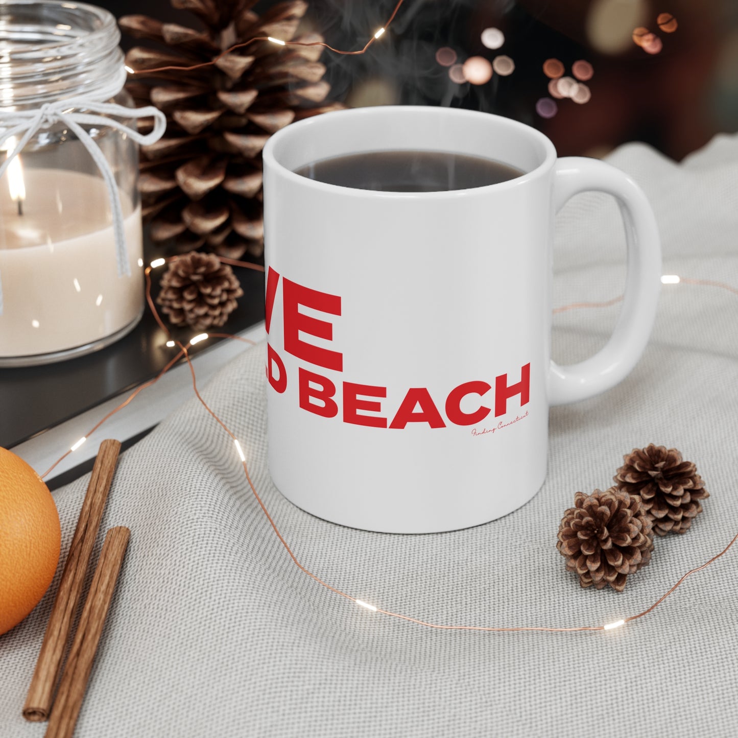 Love Fairfield Beach Mug 11oz