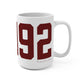 06492 Wallingford Connecticut Zip Code Mug 15oz