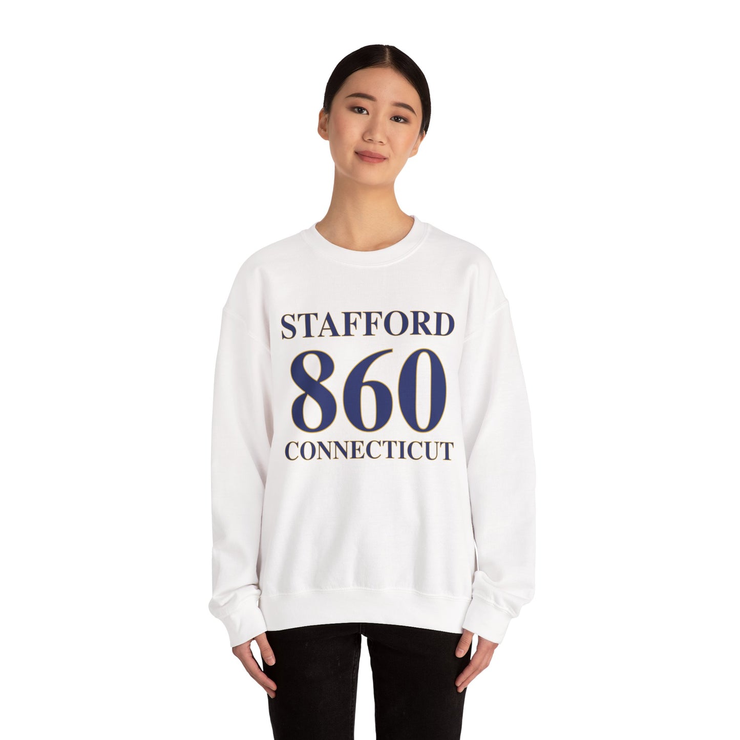 Stafford 860 Connecticut Unisex Heavy Blend™ Crewneck Sweatshirt