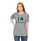 I Clover East Hampton (green) Unisex Jersey Short Sleeve Tee