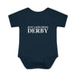 Just a kid from Derby Infant Baby Rib Bodysuit
