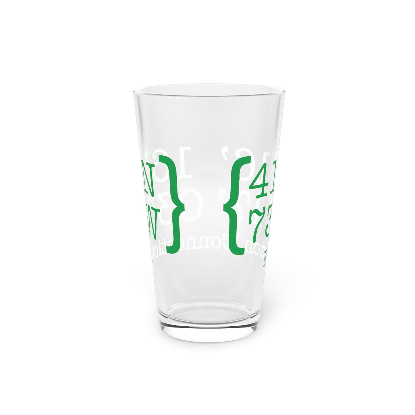 Easton Coordinates Pint Glass, 16oz