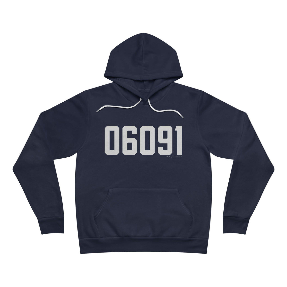 06091 Hartland CT Zip Code  Unisex Sponge Fleece Pullover Hoodie