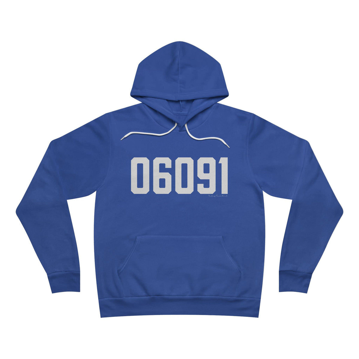 06091 Hartland CT Zip Code  Unisex Sponge Fleece Pullover Hoodie
