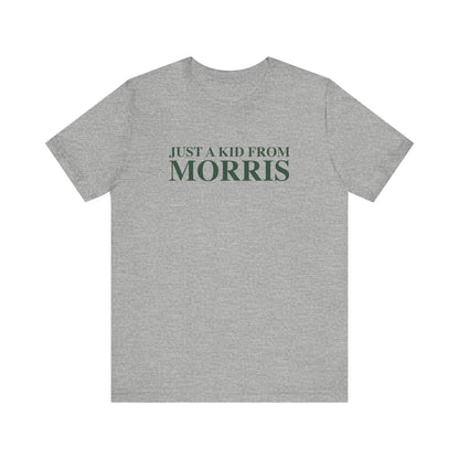 Just a kid from Morris Unisex Jersey Short Sleeve T-Shirt