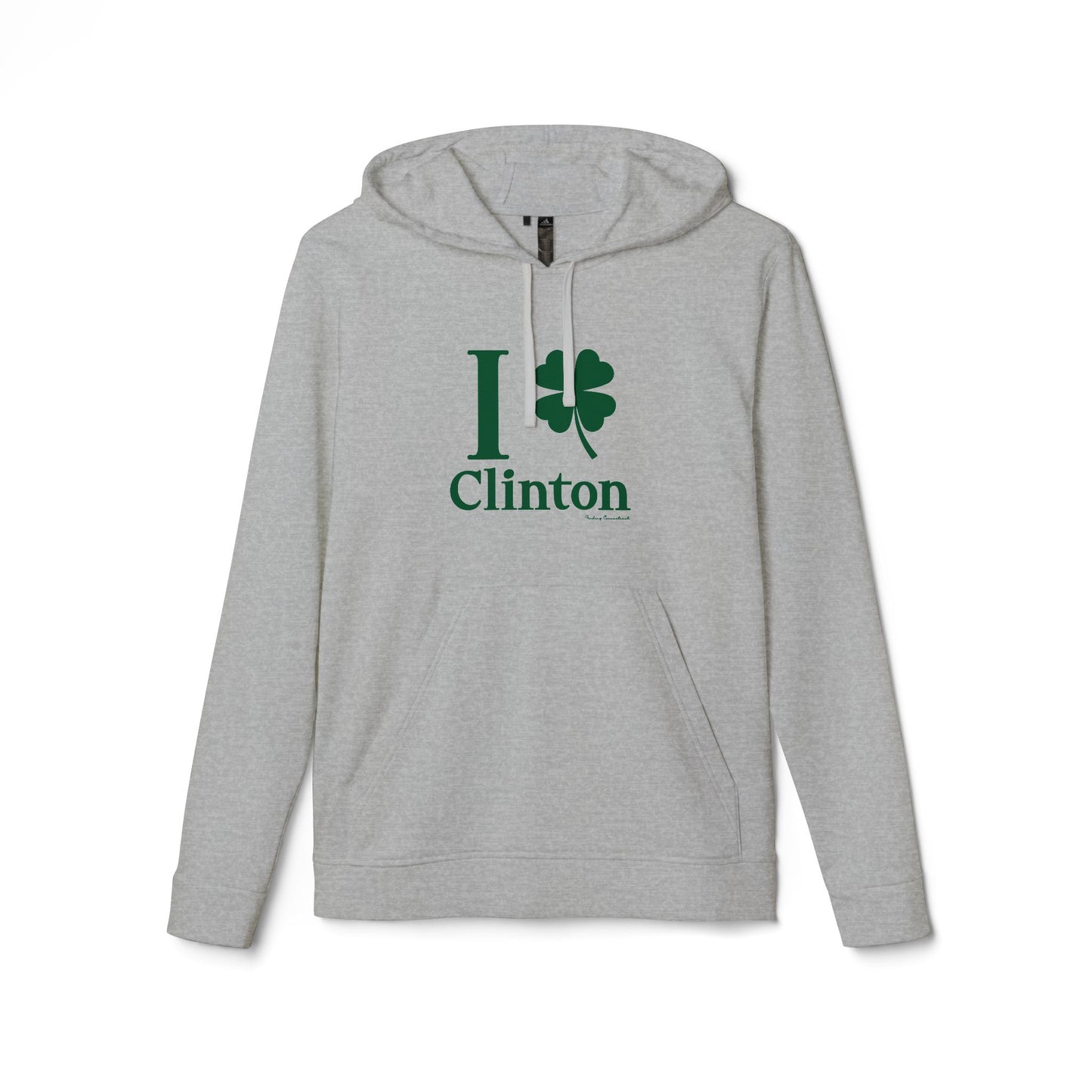 I Clover Clinton adidas® Unisex Fleece Hoodie