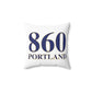 860 Portland Spun Polyester Square Pillow