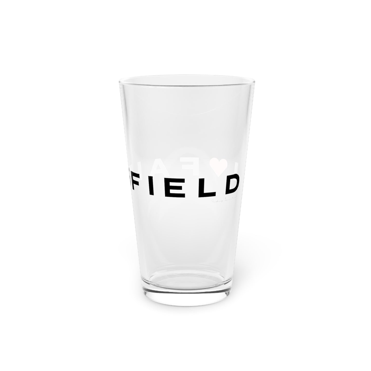 Fairfield Vision Pint Glass, 16oz