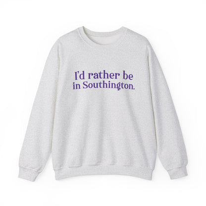 I’d rather be in Southington Unisex Heavy Blend™ Crewneck Sweatshirt