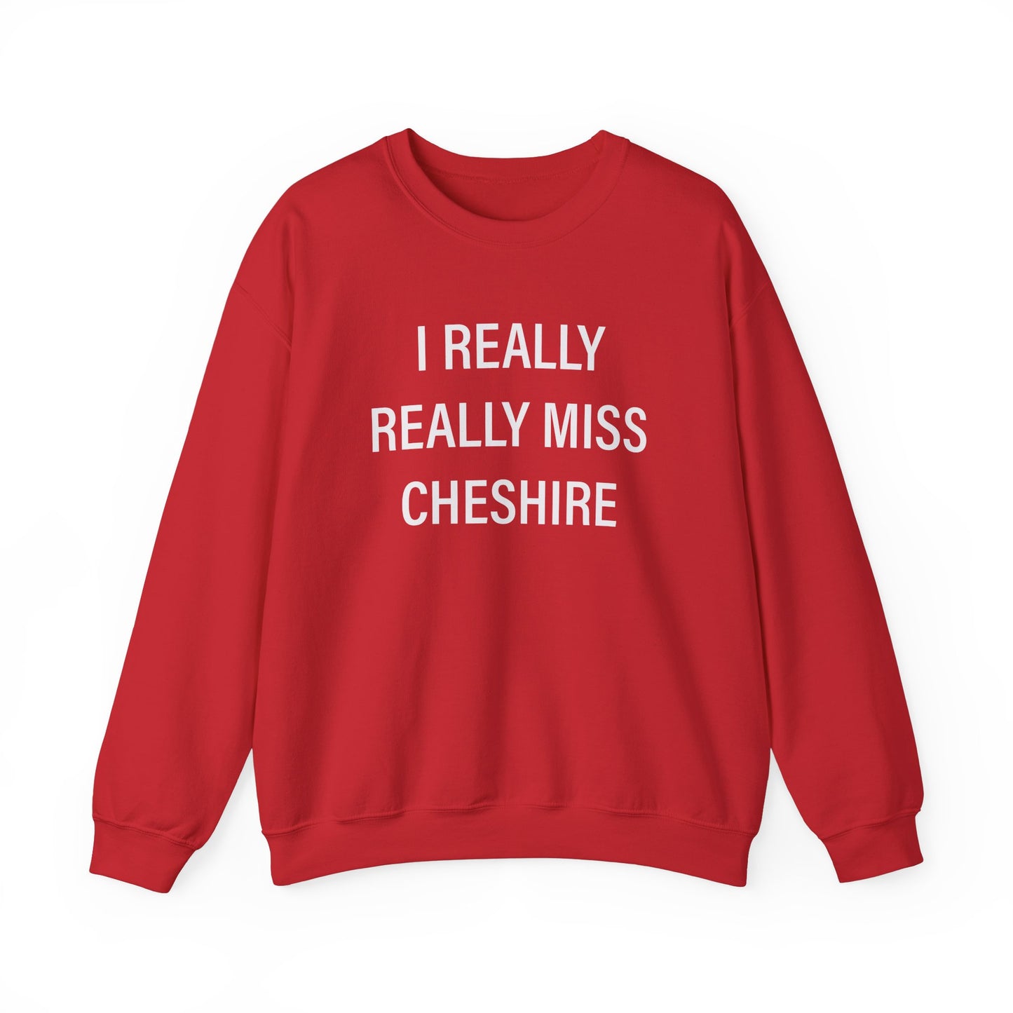 I Really Really Miss Cheshire Unisex Heavy Blend™ Crewneck Sweatshirt