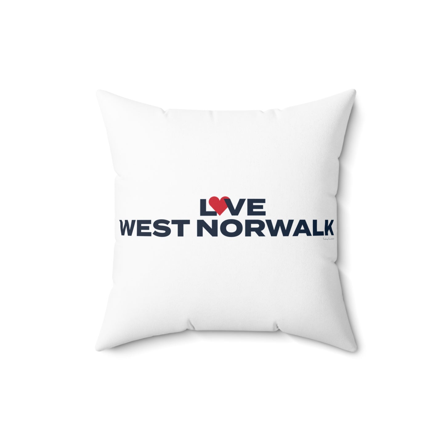 Love West Norwalk Spun Polyester Square Pillow