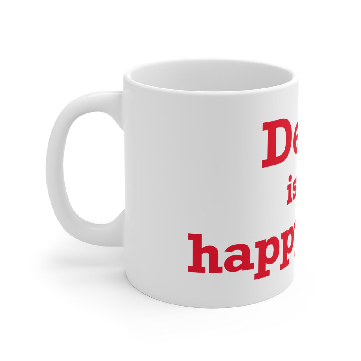 Derby is My Happy Place Mug 11oz