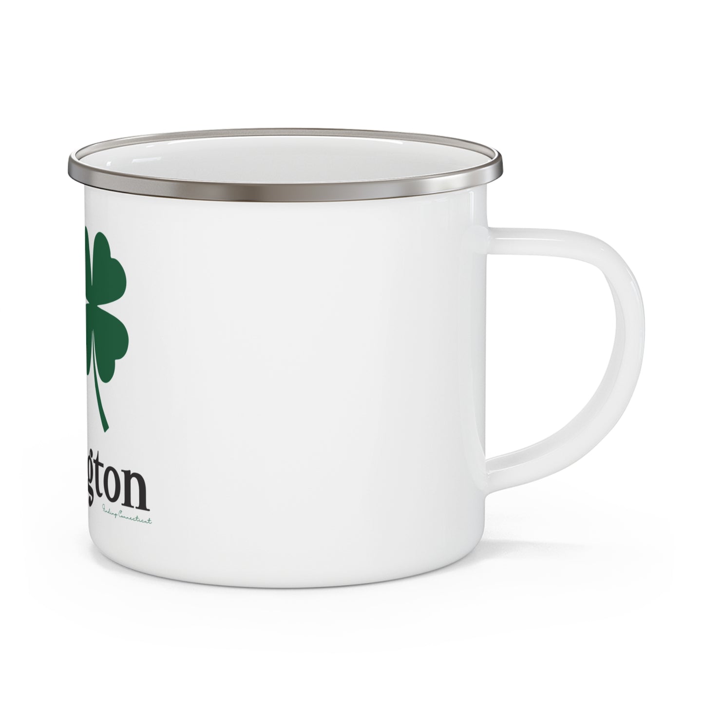 I Clover Burlington Enamel Camping Mug