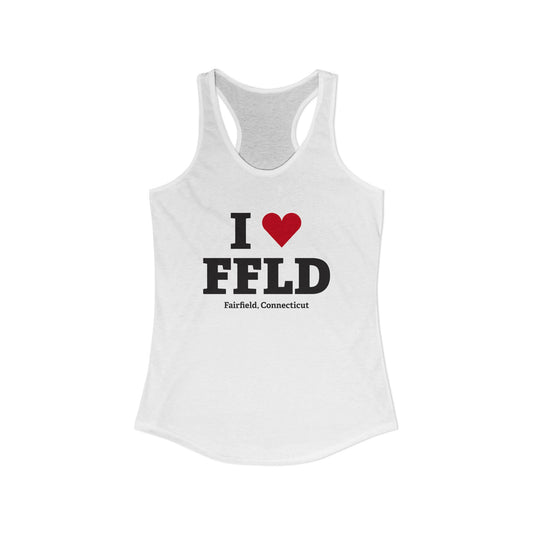 I Heart FFLD Women's Ideal Racerback Tank Top