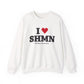 I Heart SHMN Unisex Heavy Blend™ Crewneck Sweatshirt