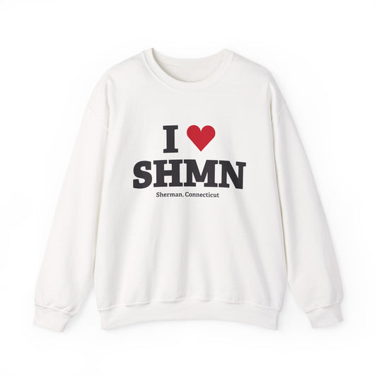 I Heart SHMN Unisex Heavy Blend™ Crewneck Sweatshirt