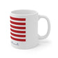 Tolland Connecticut Flag Mug 11oz