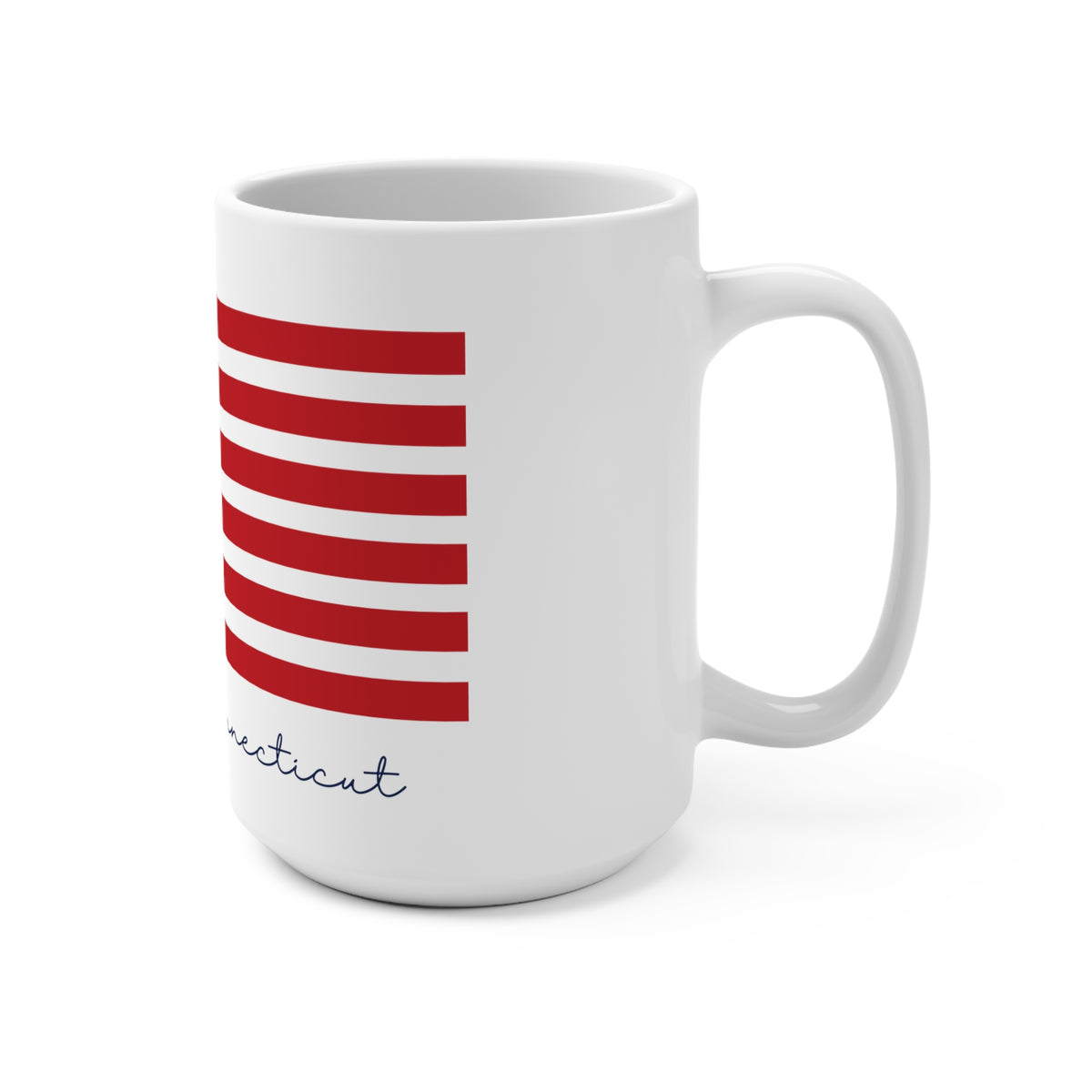 Ledyard Connecticut Flag Mug 15oz