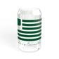 Redding Connecticut St Patrick’s Day Flag Sipper Glass, 16oz