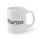 I Heart Greens Farms. Mug 11oz