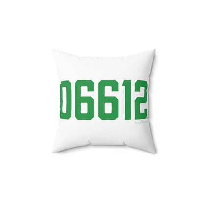 06612 Easton Connecticut Zip Code Spun Polyester Square Pillow