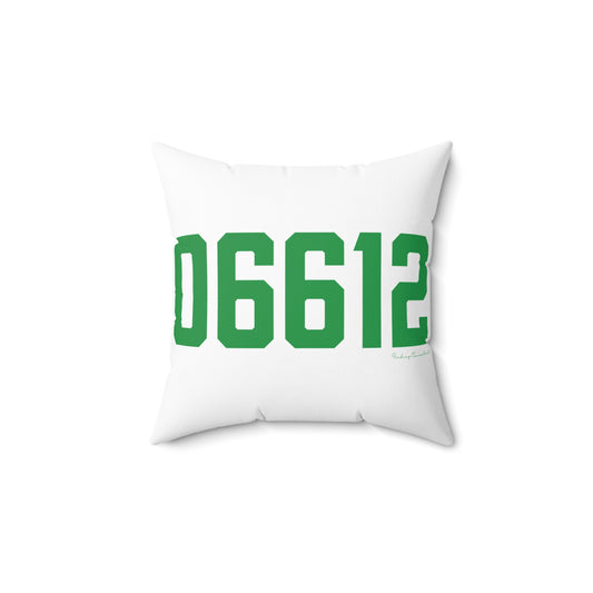 06612 Easton Connecticut Zip Code Spun Polyester Square Pillow