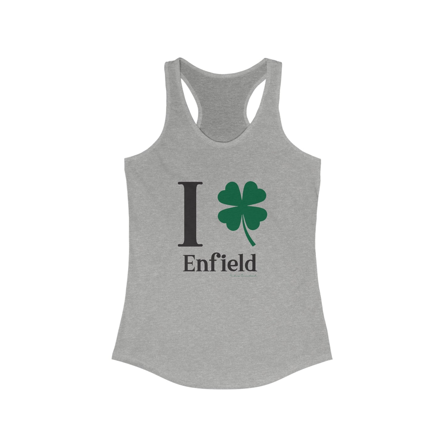 I Clover Enfield Women's Ideal Racerback Tank