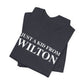 Just a kid from Wilton Unisex Jersey Short Sleeve T-Shirt