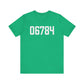 06784 Sherman CT Zip Code Unisex Jersey Short Sleeve T-Shirt