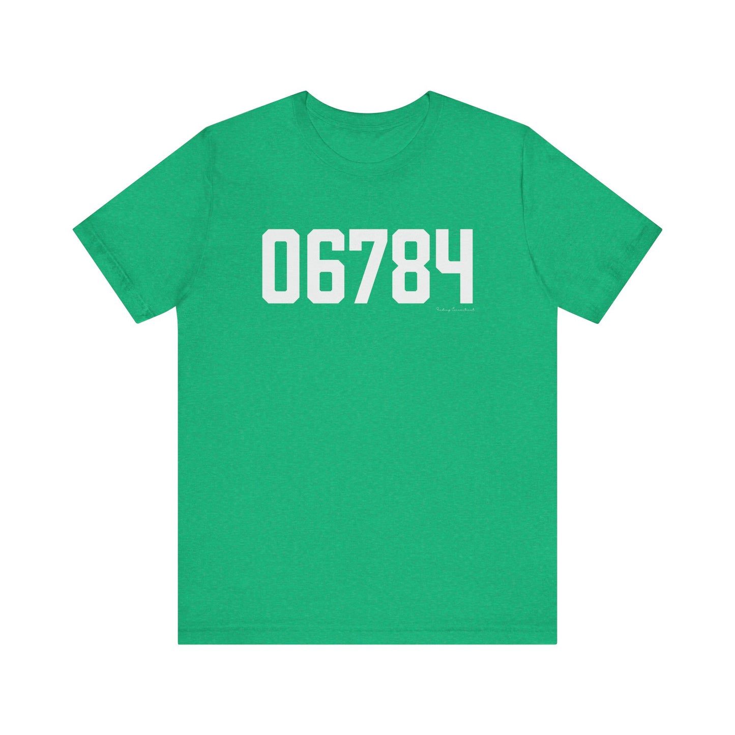 06784 Sherman CT Zip Code Unisex Jersey Short Sleeve T-Shirt