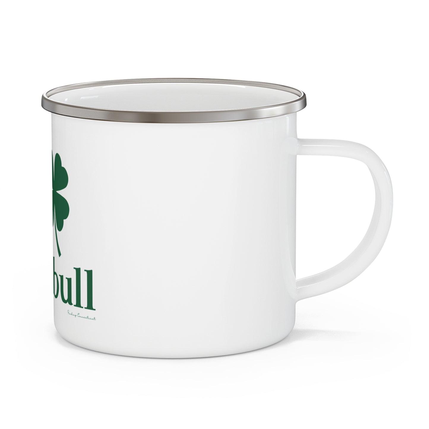 I Clover Trumbull Enamel Camping Mug