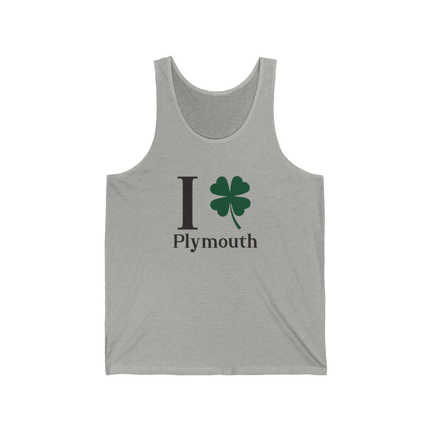 Plymouth Unisex Jersey Tank Top