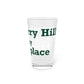 Strawberry Hill is my happy place Pint Glass, 16oz